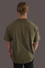 Launch Oversized Shirt -Olive - Ravici Athletica