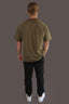 Launch Oversized Shirt -Olive - Ravici Athletica