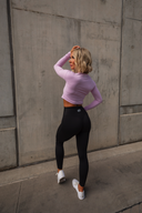 Danu Long Sleeve Crop - Pink