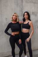 Danu Long Sleeve Crop - Black