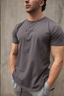 Classic Fitted Tee - Grey