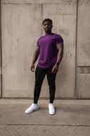 Classic Fitted Tee - Purple