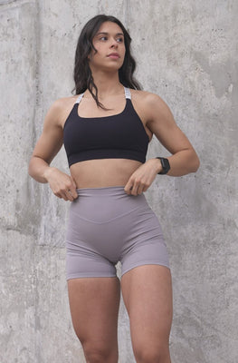 Amplify Short -Lilac Grey - Ravici Athletica