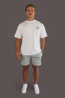 Launch Oversized Shirt -White - Ravici Athletica