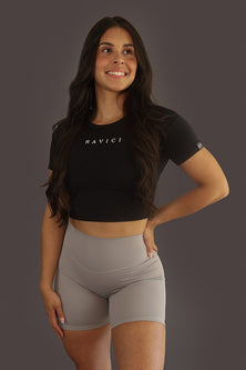 Reign Crop -Black - Ravici Athletica