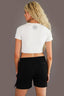 Reign Crop -White - Ravici Athletica